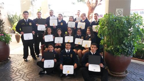 Ag Academy students